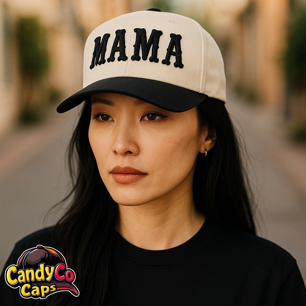 MAMA embroidered trucker 5 panel Hat fathers day gift