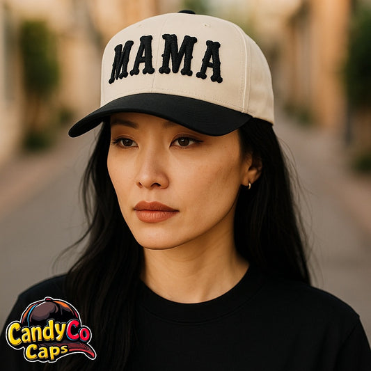 MAMA embroidered trucker 5 panel Hat fathers day gift