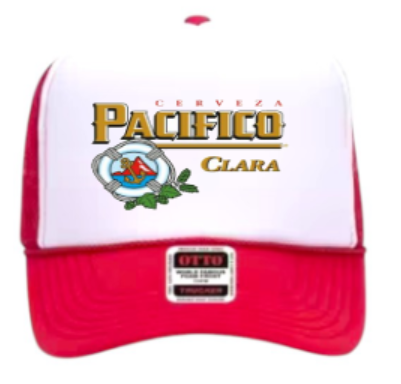 Pacifico logo Vintage Retro Trucker Hat cap throwback Father